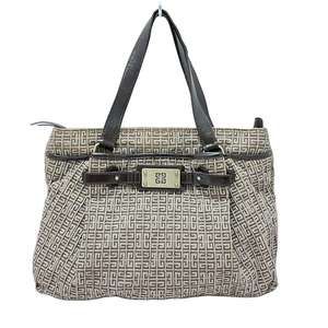 Givenchy Leather Handbag Beige Black